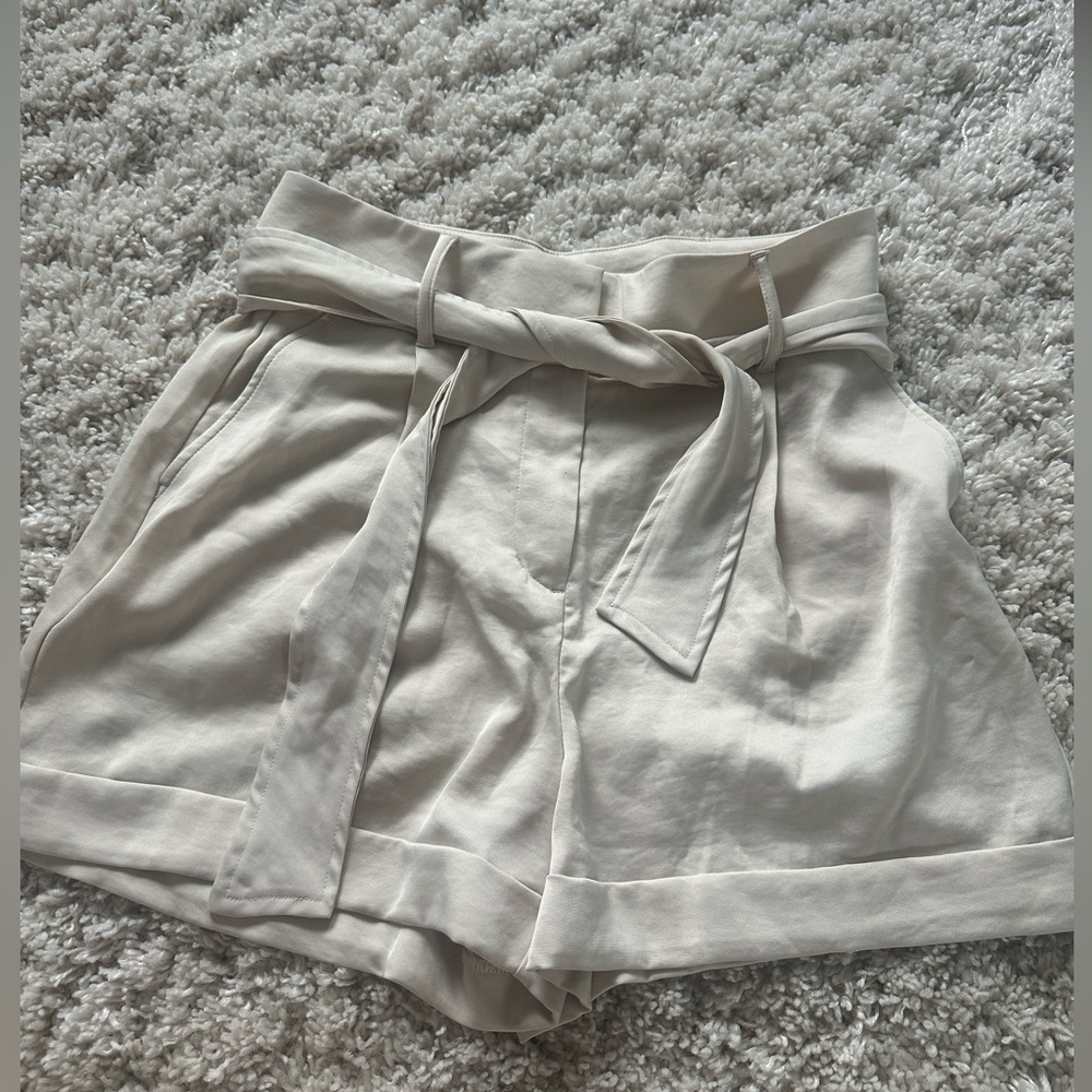 Express Shortie Super High Rise Shorts